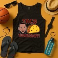 Funny Taco Tuesday Tank Top thumb 4