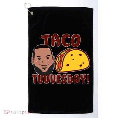 Funny Taco Tuesday Golf Towel