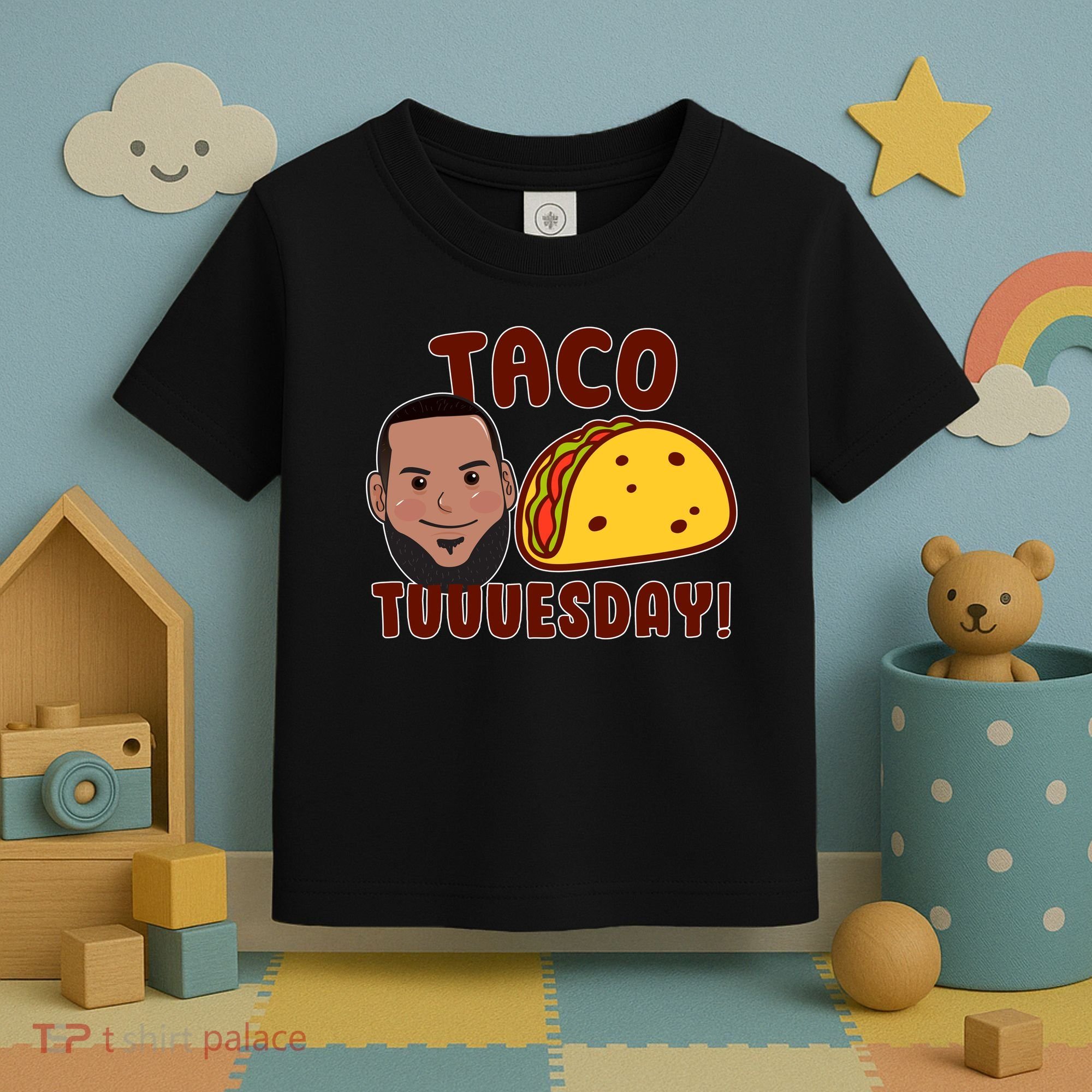 Funny Taco Tuesday Toddler T-Shirt
