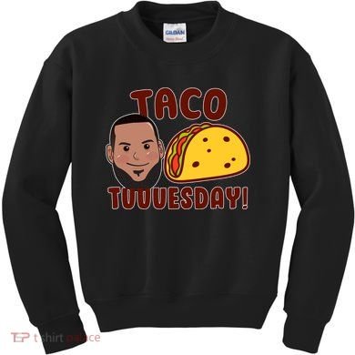Funny Taco Tuesday Kids Sweatshirt