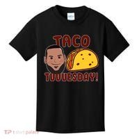 Funny Taco Tuesday Kids T-Shirt thumb 0