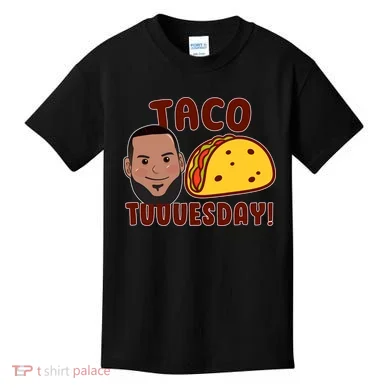 Funny Taco Tuesday Kids T-Shirt