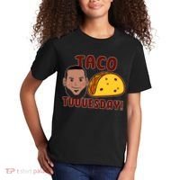 Funny Taco Tuesday Kids T-Shirt thumb 2