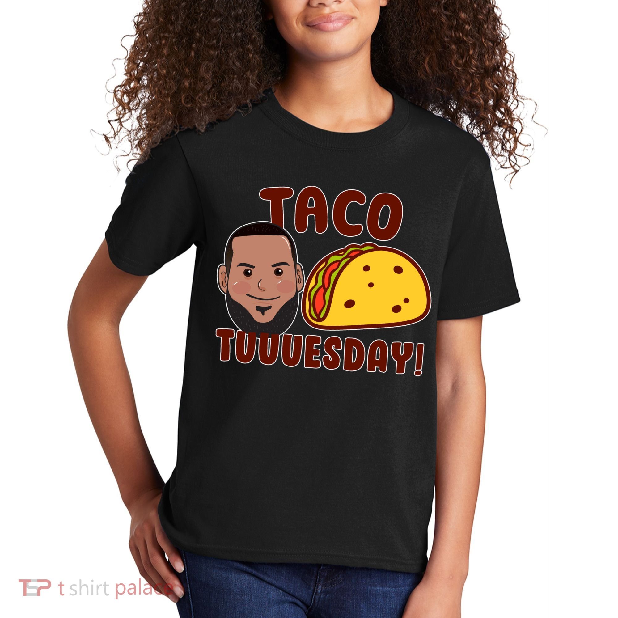 Funny Taco Tuesday Kids T-Shirt