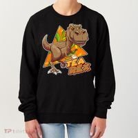 Funny Tea Rex Dinosaur Tea Lover Women's Sweatshirt thumb 0