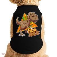 Funny Tea Rex Dinosaur Tea Lover Doggie Tank thumb 0
