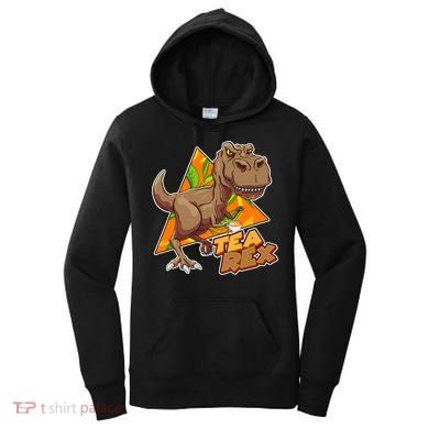 Funny Tea Rex Dinosaur Tea Lover Women's Hoodie
