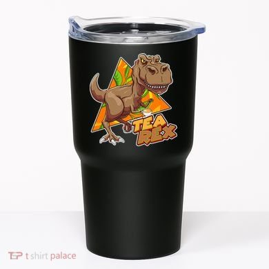 Funny Tea Rex Dinosaur Tea Lover Tumbler