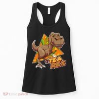 Funny Tea Rex Dinosaur Tea Lover Women's Tank Top thumb 0