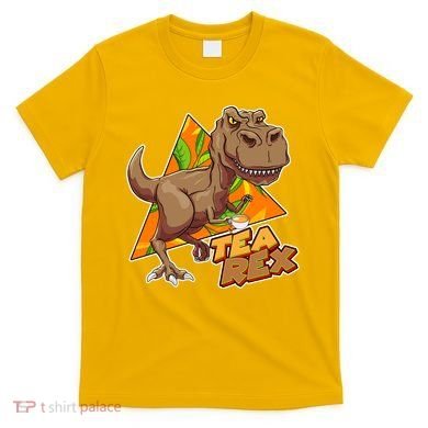 Funny Tea Rex Dinosaur Tea Lover T-Shirt