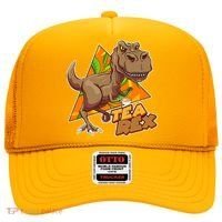Funny Tea Rex Dinosaur Tea Lover Hat thumb 0