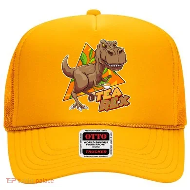 Funny Tea Rex Dinosaur Tea Lover Hat
