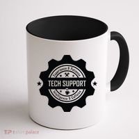 Funny Tech Support  Coffee Mug thumb 1
