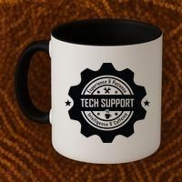 Funny Tech Support  Coffee Mug thumb 2