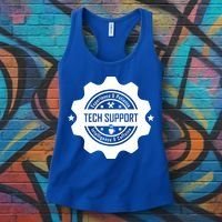 Funny Tech Support  Women's Tank Top thumb 3