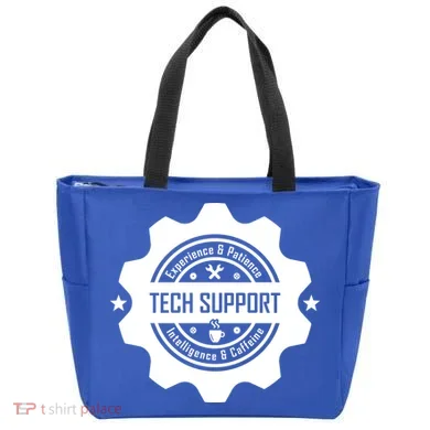 Funny Tech Support Tote Bag