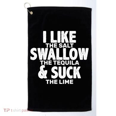 Funny Tequila Shots  Golf Towel