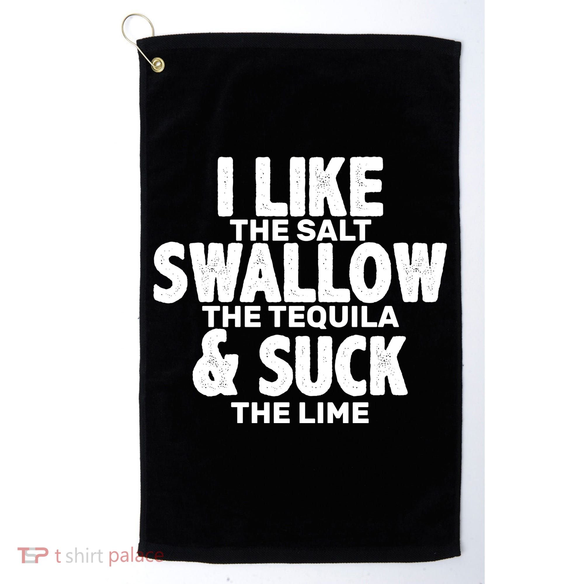 Funny Tequila Shots  Golf Towel