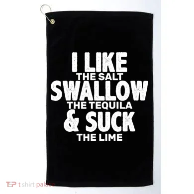 Funny Tequila Shots  Golf Towel