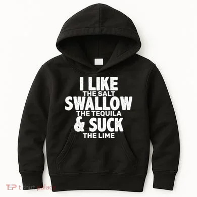 Funny Tequila Shots  Kids Hoodie