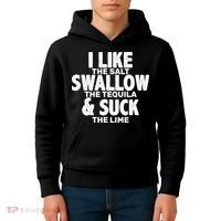Funny Tequila Shots  Kids Hoodie thumb 4