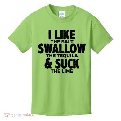 Funny Tequila Shots  Kids T-Shirt
