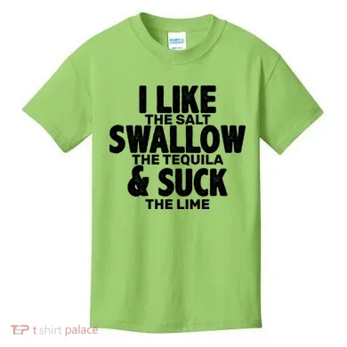 Funny Tequila Shots  Kids T-Shirt