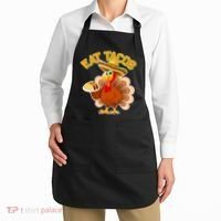 Funny Thanksgiving Eat Tacos Apron thumb 2