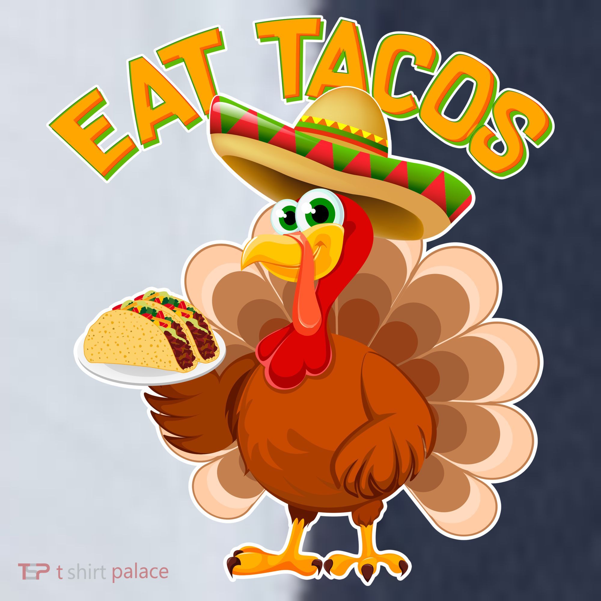 Funny Thanksgiving Eat Tacos Sport-Tek Competitor United Soccer Jersey