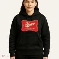 Funny Thanksgiving Happy Dranksgiving Beer Label Hoodie thumb 5