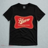 Funny Thanksgiving Happy Dranksgiving Beer Label T-Shirt thumb 5