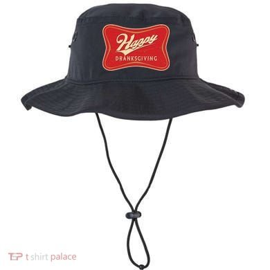 Funny Thanksgiving Happy Dranksgiving Beer Label Bucket Hat