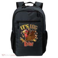 Funny Thanksgiving It's Leg Day Backpack thumb 0