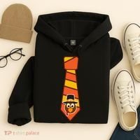 Funny Thanksgiving Tie Turkey Hoodie thumb 4