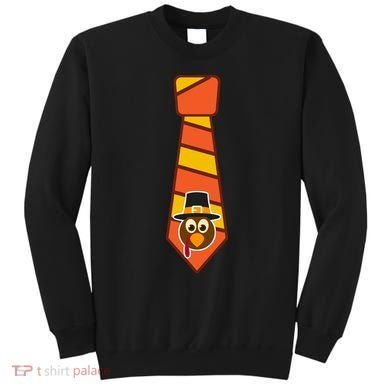 Funny Thanksgiving Tie Turkey Sweatshirt
