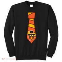 Funny Thanksgiving Tie Turkey Sweatshirt thumb 0