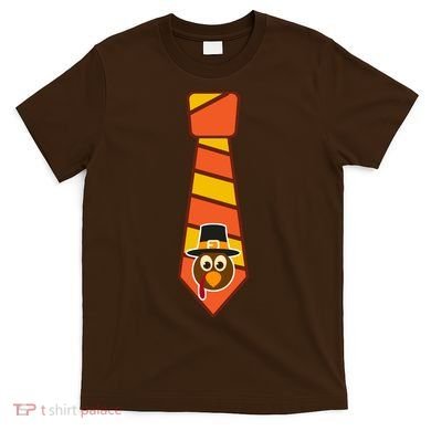 Funny Thanksgiving Tie Turkey T-Shirt