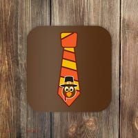 Funny Thanksgiving Tie Turkey Coaster thumb 0