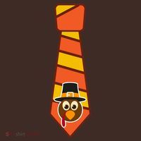 Funny Thanksgiving Tie Turkey Coaster thumb 2