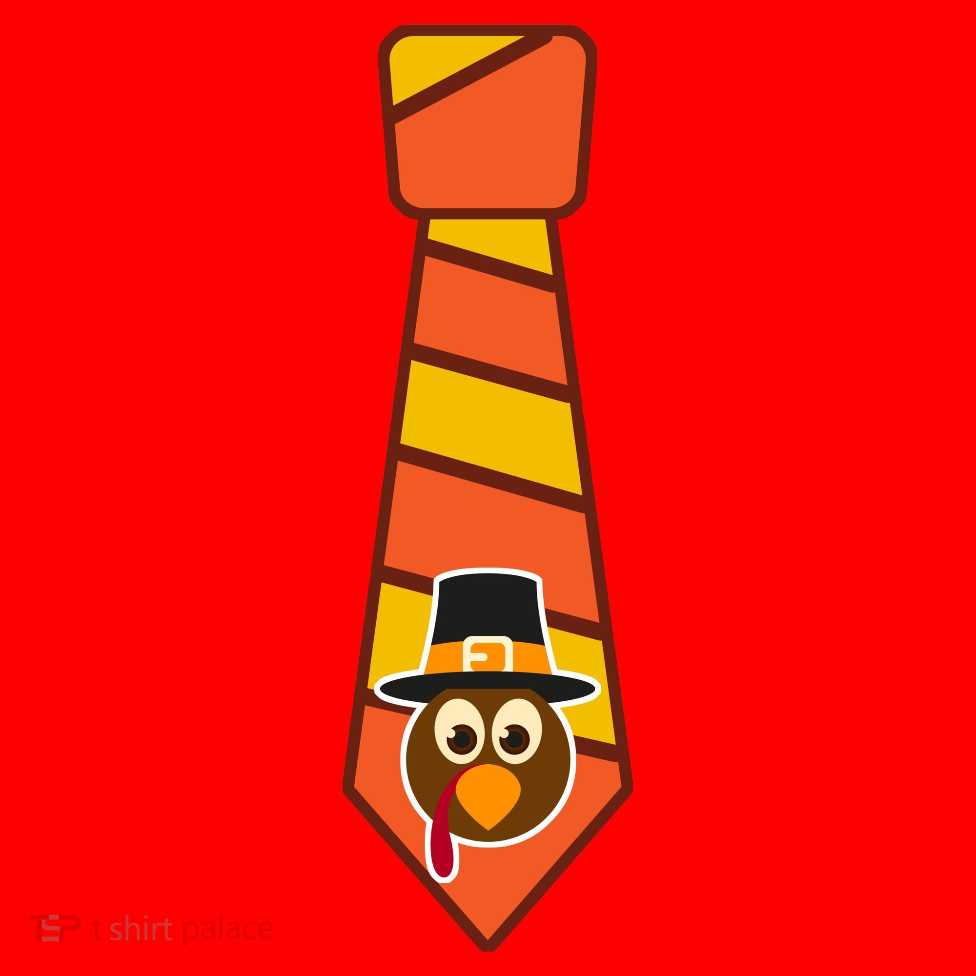 Funny Thanksgiving Tie Turkey Santa Hat