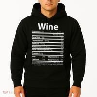 Funny Thanksgiving Wine Nutritional Values Hoodie thumb 2