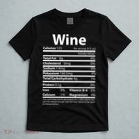Funny Thanksgiving Wine Nutritional Values T-Shirt thumb 5