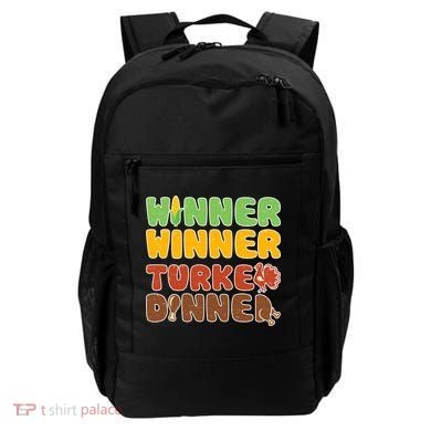 Funny Thanksgiving Winner Winner Turkey Dinner  Backpack
