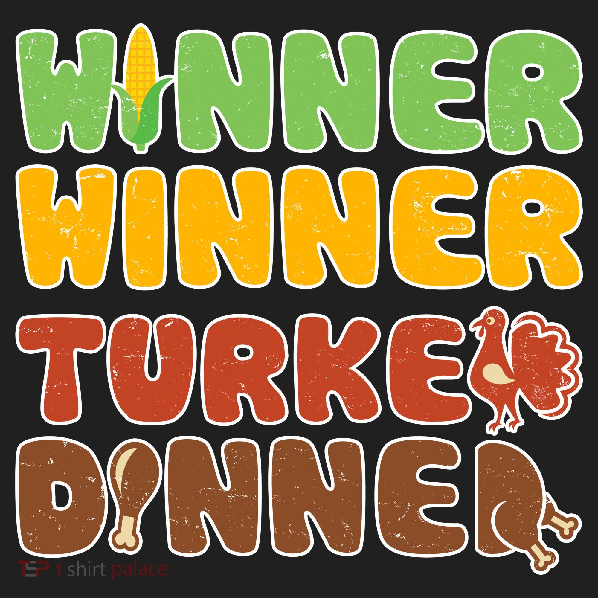 Funny Thanksgiving Winner Winner Turkey Dinner  Hat