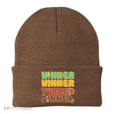 Funny Thanksgiving Winner Winner Turkey Dinner  Beanie