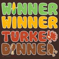 Funny Thanksgiving Winner Winner Turkey Dinner  Coaster thumb 2