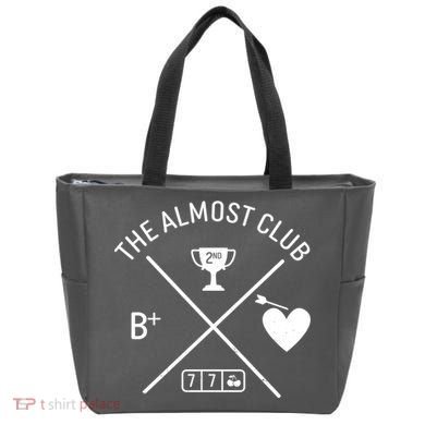 Funny The Almost Club Tote Bag