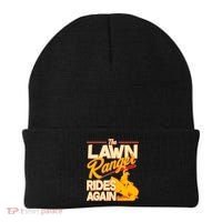 Funny The Lawn Ranger Rides Again Beanie thumb 0