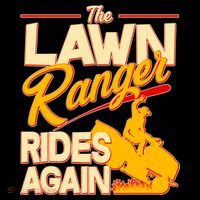 Funny The Lawn Ranger Rides Again Mousepad thumb 1