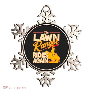 Funny The Lawn Ranger Rides Again Ornament
